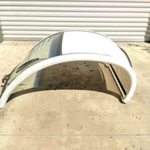 11 Polaris Gem E2 Electric Golf Cart Roof Windshield Assembly