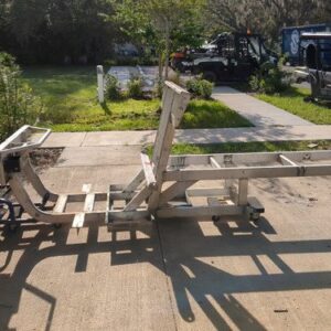 11 Polaris Gem EL Electric Golf Cart Main Frame Chassis STRAIGHT BOS