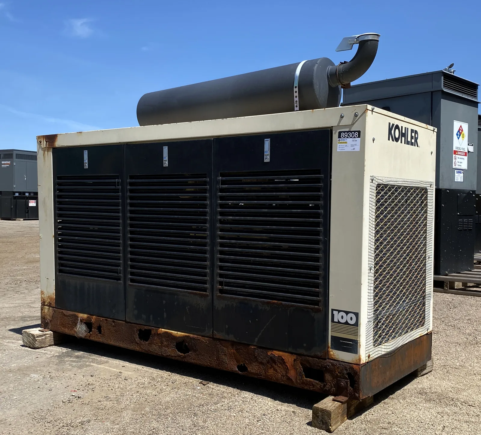 100kW Kohler/Rehlko Natural Gas Generator Set 100kW Kohler/Rehlko Natural Gas Generator Set - Image 2