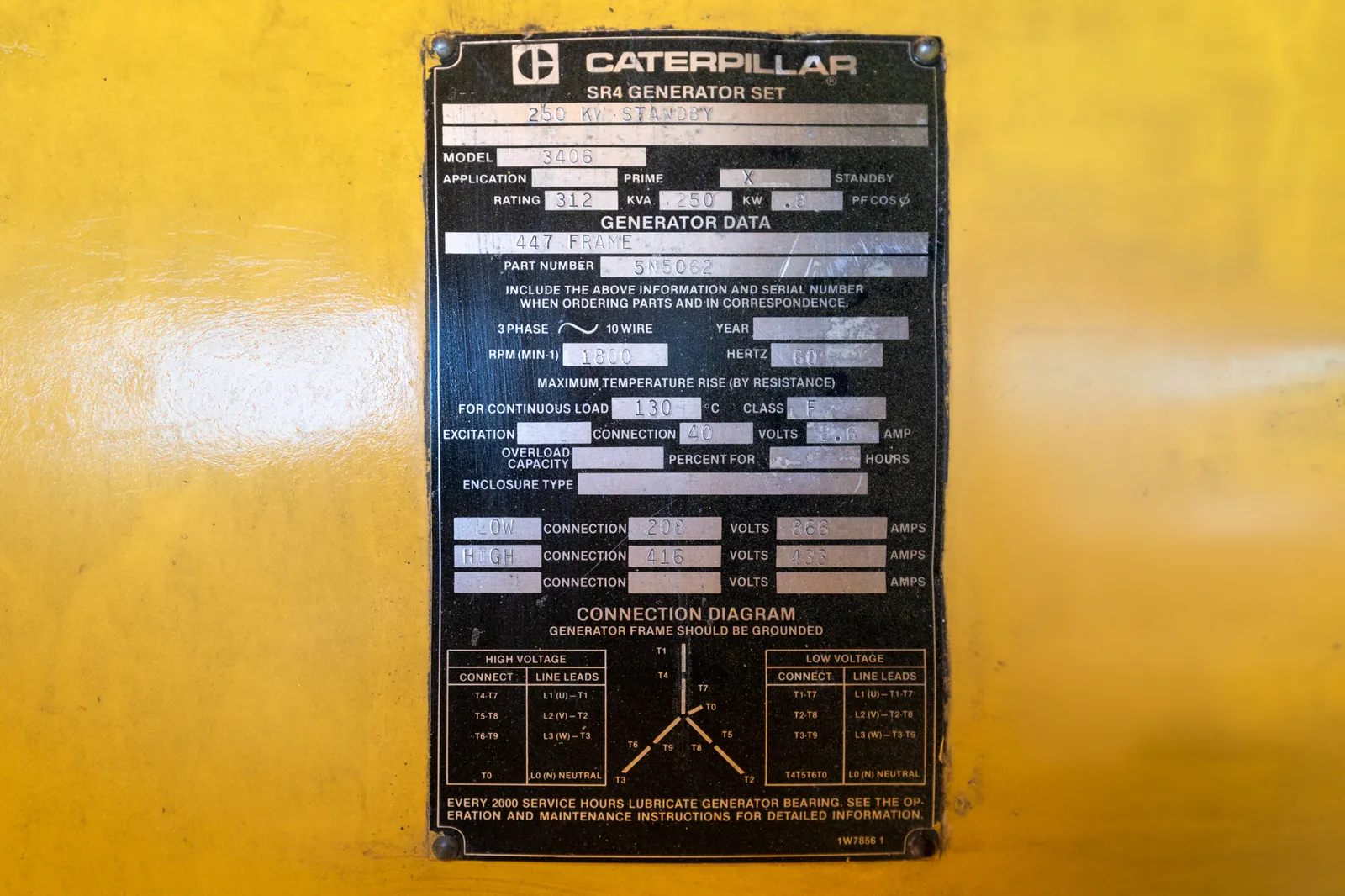 250kW Caterpillar Diesel Generator Set 250kW Caterpillar Diesel Generator Set - Image 6