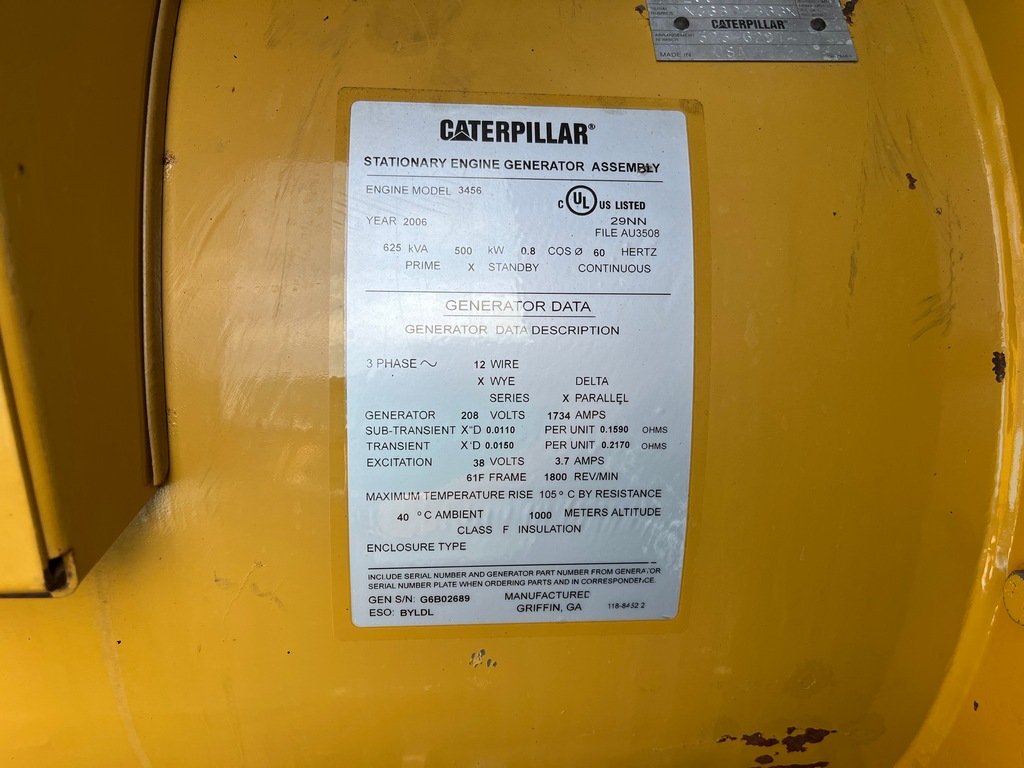 Used CAT 3456 Generator Set - Image 17