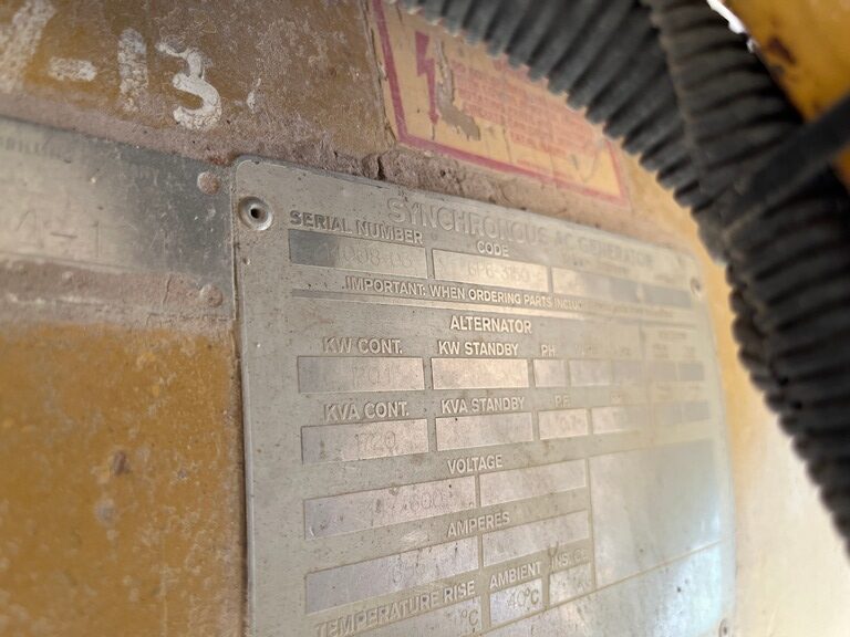 Used CAT 3512B Land Electric Generator Set Used CAT 3512B Land Electric Generator Set - Image 12