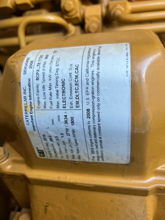 Used CAT 3516CHD Generator Set – 13.2kV - Image 31