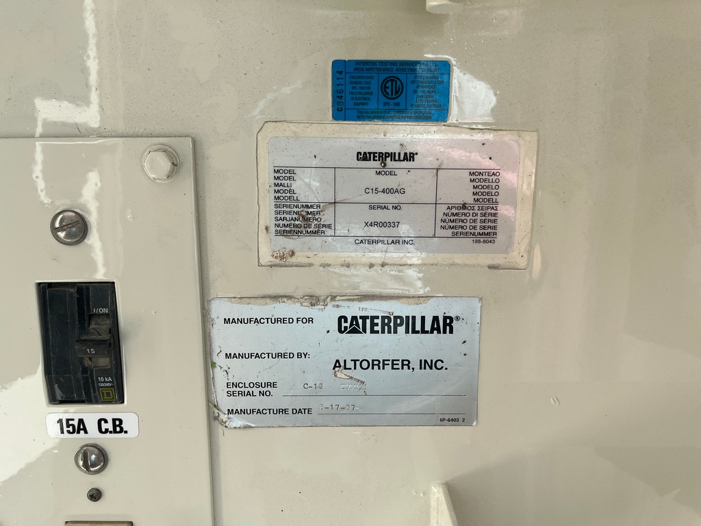 Refurbished CAT XQ400 Generator Set Refurbished CAT XQ400 Generator Set - Image 20