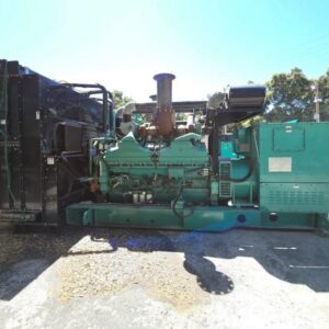 Used Cummins QSK60-G6 Generator Set
