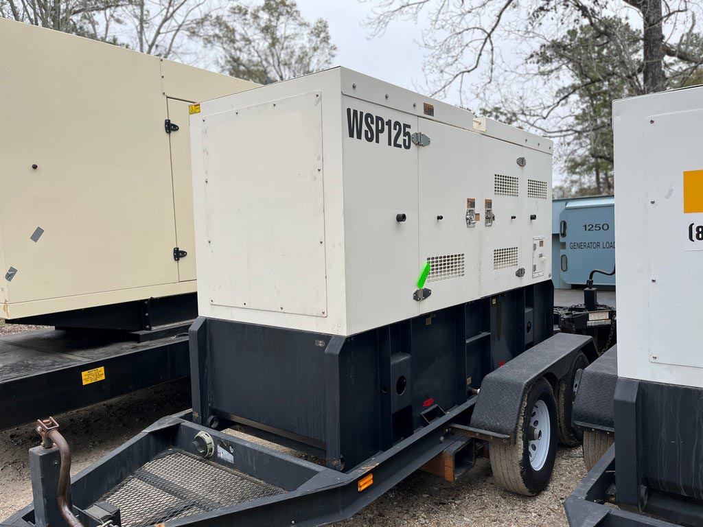 Used Wanco WSP125 Generator Set Used Wanco WSP125 Generator Set